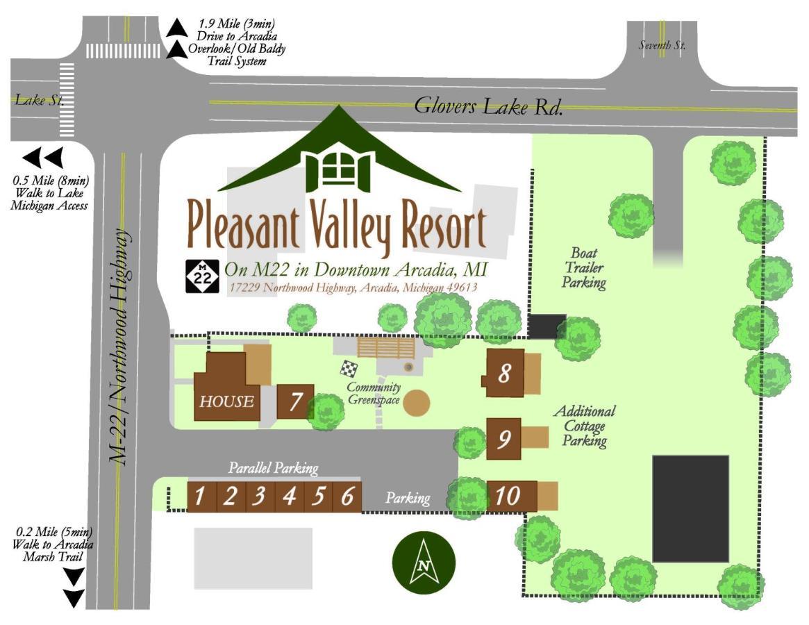 Pleasant Valley Resort Arcadia Exterior foto